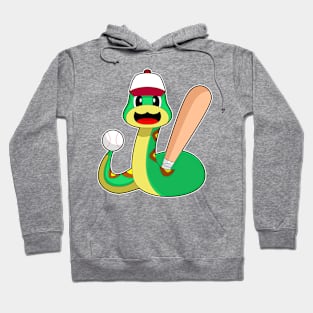 Snake Baseball Baseball bat Sports Hoodie